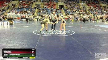 136 lbs Cons. Round 2 - Lexi Ray, Grand Forks vs Lucy Czarnowski, Fargo