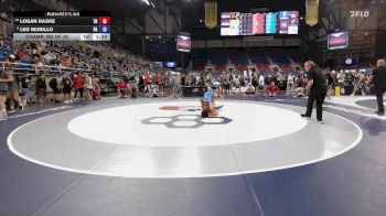 88 lbs Champ. Rd Of 32 - Logan Raske, TN vs Leo Murillo, PA