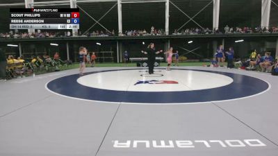 120 lbs Scout Phillips, Ohio Red vs Reese Anderson, Kansas