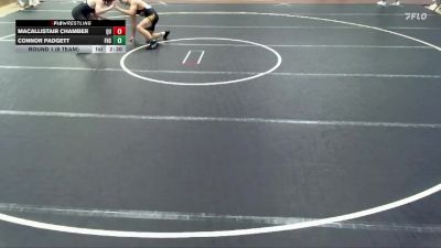 174 lbs Round 1 (6 Team) - MacAllistair Chamber, Quincy vs Connor Padgett, Fort Hays State