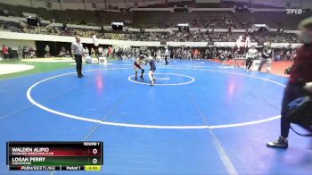 Rookie 6-8 75 Round 1 - Logan Perry, Chesapeake vs Walden Alipio, Fauquier Wrestling Club