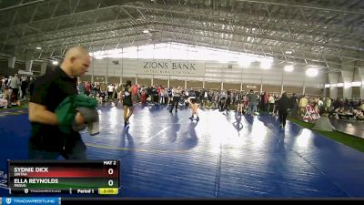 130 lbs Cons. Semi - Sydnie Dick, Uintah vs Ella Reynolds, Provo