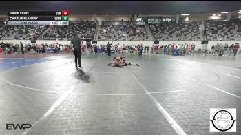 101 lbs 3rd Place - Gavin Light, Coweta vs Charlie Flanery, Cowboy Wrestling Club