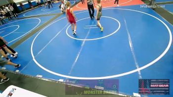 100 lbs Rr Rnd 3 - Carsten Cagle, Harrah Little League Wrestling vs Blake Baird, Davis Youth Wrestling Club