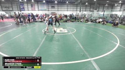 113 lbs Champ. Round 2 - Brandon Cynar, Caliber Wrestling Academy vs Alex Cuic, New Kent Wrestling Club