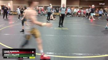 90 lbs Round 3 (4 Team) - Chase Randolph, Ohio Gold vs Emmett Williams, Untouchables Purple
