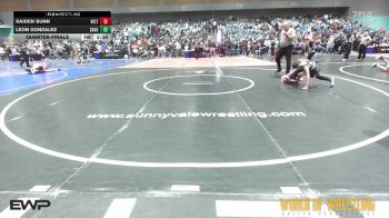64 lbs Quarterfinal - Raiden Bunn, Victory Wrestling Club,wa vs Leon Gonzalez, Savage House Wrestling Club