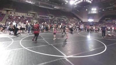 63.7-67 lbs Cons. Semis - Angelina Martin, Betterman Elite Wrestling vs Rubi Pfortmiller, Deer Creek Wrestling