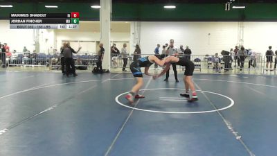 165 lbs Round Of 16 - Maximus Dhabolt, IA vs Jordan Fincher, MO
