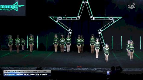 Empire Cheer Academy - Karma [2025 L2 Junior - D2 - Small Day 1] 2025 Nation's Choice Grand Nationals