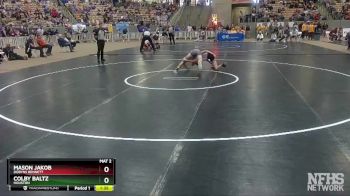 AA 113 lbs Semifinal - Mason Jakob, Dobyns Bennett vs Colby Baltz, Houston