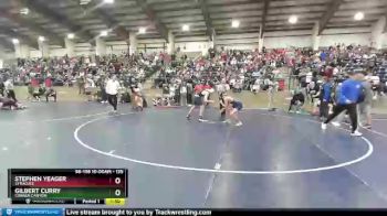 135 lbs Cons. Round 2 - Gilbert Curry, Corner Canyon vs Stephen Yeager, Syracuse