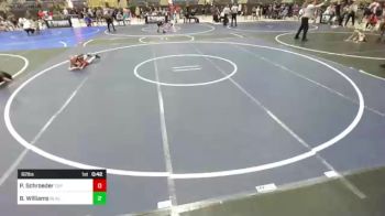 62 lbs Quarterfinal - Payton Schroeder, Top Notch vs Benjamin Williams, BlackCat WC