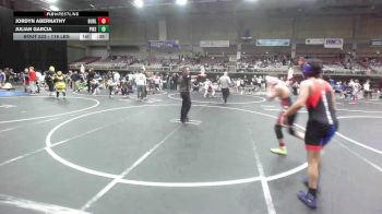116 lbs 3rd Place - Jordyn Abernathy, Burligton vs Julian Garcia, Pikes Peak Warriors