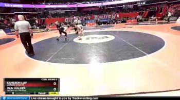 2A 120 lbs Cons. Round 3 - Kameron Luif, Lombard (Montini) vs Olin Walker, Chicago (St. Patrick)
