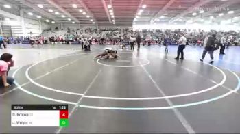 182 lbs Round Of 64 - Greg Brooks, CO vs Jacob Wright, VA