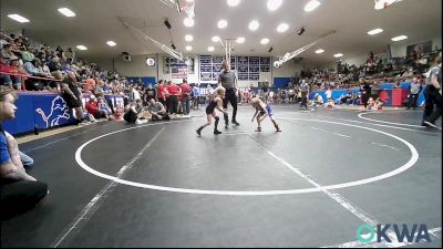 46 lbs Quarterfinal - Henrik Goodgion, Chandler Takedown Club vs Ash Cermak, Perry Wrestling Academy