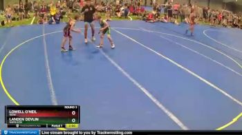 77 lbs Round 3 - Landen Devlin, Napoleon vs Lowell O`Neil, WOW