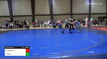 112 lbs Consolation - Harrison Carnine, Hornets Wrestling Club vs Tucker Karr, Bremen Takedown Club