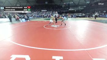 Boys 1B/2B 126 Quarterfinal - Ethan Reyes, Oroville vs Braden Camacho-Roldan, Forks