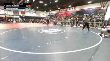 215 lbs Champ. Round 1 - Andres Tlatempa, Troy vs Kallin Youkhan, Trabuco Hills