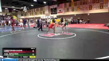 132 lbs Champ. Round 3 - Kael Sepulveda, La Costa Canyon vs Christopher Guizar, Imperial