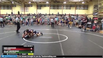 130 lbs Cons. Round 3 - Rajat Bhaskaran, Wilmington Bulldogs vs Nick Eddinger, Middletown