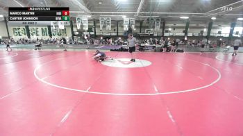 187 lbs Rr Rnd 2 - Marco Martin, Independent vs Carter Johnson, Nova Wrestling Club