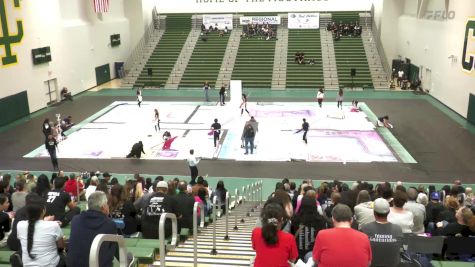 Huntington Beach HS "Huntington Beach CA" at 2025 WGI Guard Manhattan Beach Regional