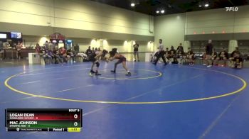 106 lbs Round 3 (6 Team) - Logan Dean, Marauder Mayhem vs Mac Johnson, Dynamic Red