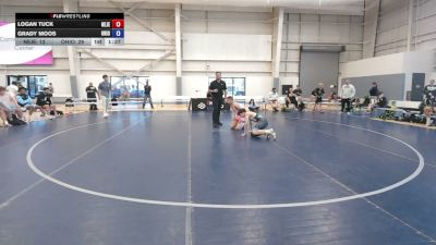 100 lbs Logan Tuck, New Jersey vs Grady Moos, Ohio