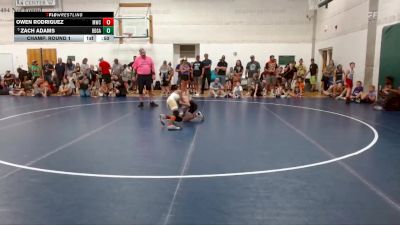 69-75 lbs Champ. Round 1 - Zach Adams, Big Dog Grappling Academy vs Owen Rodriguez, Molitium Wrestling Club