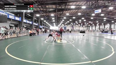 145 lbs Consi Of 16 #2 - Harry Marino, CT vs Ryan Mitchell, PA