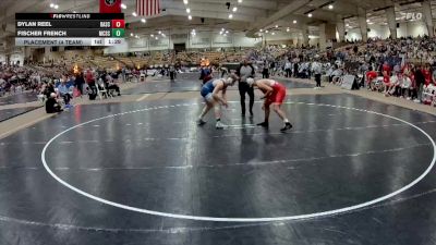 190 lbs Placement (4 Team) - Dylan Reel, Baylor School vs Fischer French, McCallie School