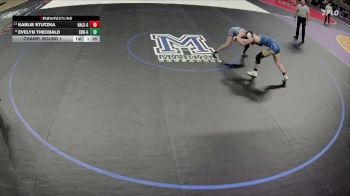 Champ. Round 1 - Karlie Stutzka, Ralston Girls vs Evelyn Theobald, Seward Girls