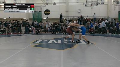 184 lbs Champ. Round 2 - Maxwell Corral, Merchant Marine vs James Lledo, Arcadia