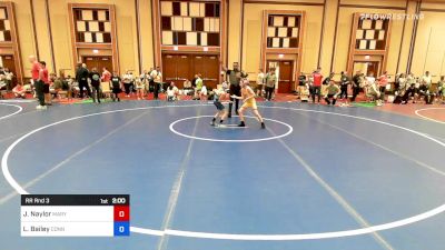 67 lbs Rr Rnd 3 - Jacob Naylor, Maryland vs Logan Bailey, Connecticut