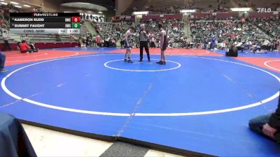 120 lbs Cons. Semi - Summit Faught, Saints Wrestling Club vs Kameron Rudd, Battlefield Wrestling Club