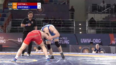 70 kgs Semifinal - Cody Chittum (USA) vs Ihor Nykyforuk (UKR)