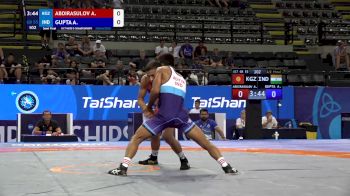 55 kg 1/2 Final - Alkham Abdirasulov, Kyrgyzstan vs Aditya Gupta, India