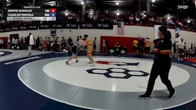 74 kg Champ. Round 2 - Griffin Gonzalez, Lehigh Valley Wrestling RTC vs CALEB BUTTERFIELD, GKWC