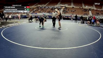 150-D1 Quarterfinal - Carlos Stanton, Sunnyside High School vs Ryland Moss, Liberty High School