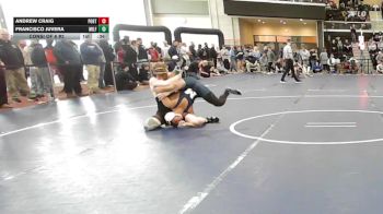 138 lbs Consi Of 8 #2 - Andrew Craig, Portsmouth vs Francisco Juvera, Milford NH