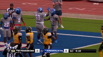 Replay: St Frances MD vs Duncanville TX | Sep 14 @ 6 PM