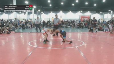 85 lbs Rr Rnd 5 - Matt Mullaney, Duro Wrestling Club - BK8E vs Matthew Bly, Mat Assassins Black - BK8E