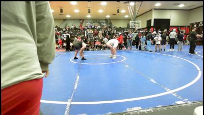 285 lbs Quarterfinal - Karsin Treat, Coweta vs Tristan Mowdy, Checotah