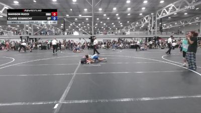 102 lbs Round 1 - Claire Gobrecht, Central Pennies Power vs Madison Rucci, Immortals