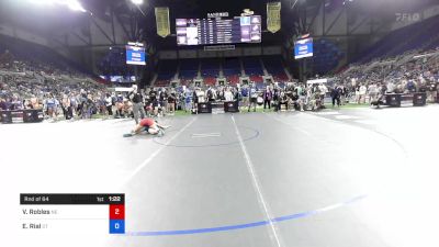 127 lbs Rnd Of 64 - Valeria Robles, Nebraska vs Emma Rial, Connecticut