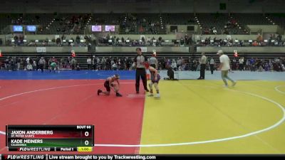 80 lbs Semifinal - Kade Meiners, Caledonia vs Jaxon Anderberg, St. Peter Saints