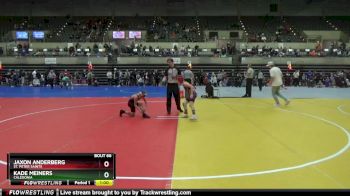 80 lbs Semifinal - Kade Meiners, Caledonia vs Jaxon Anderberg, St. Peter Saints
